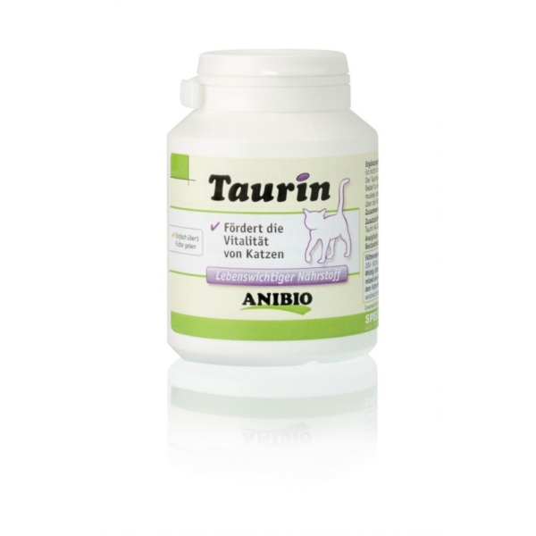 ANIBIO Taurin 130 g. fremmer vitaliteten understøtter stofskiftet, stimulerer immunsystemet og nyre lever funktion,