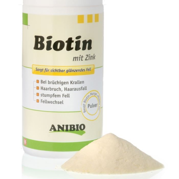 Anibio Biotin med zink, 220 g.